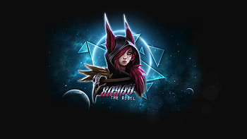 Xayah by Brumskyy Fan Art Artwork League of Legends lol HD wallpaper
