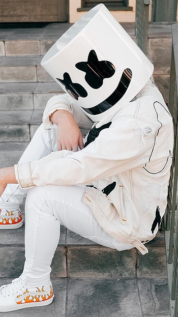 Marshmello, Cool, Boy HD phone wallpaper