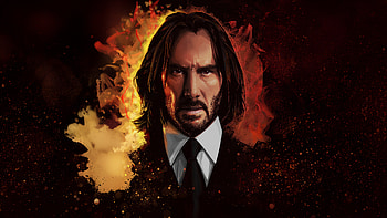 John Wick Eyes Of Infinity, keanu-reeves, john-wick, movies, artwork, digital-art, artstation HD wallpaper