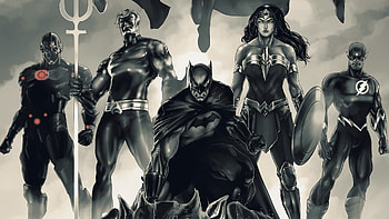 Justice League, Epic team-ups, Superhero alliance, Powerful heroes HD wallpaper