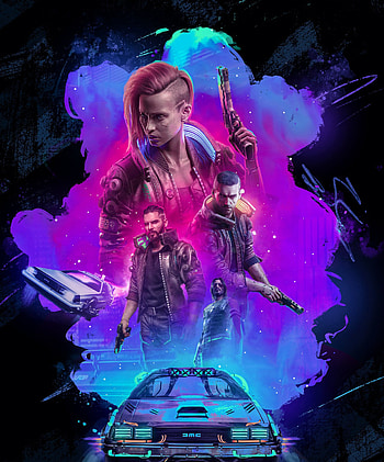Cyberpunk 2077, official poster, game HD phone wallpaper
