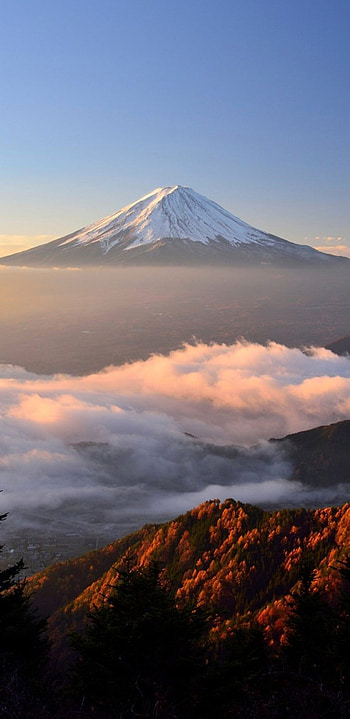 Mount Fuji Samsung Galaxy, Note 9, S9, S8, Travels HD phone wallpaper