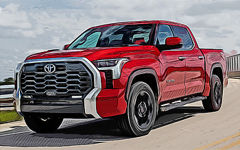2022, Toyota Tundra, , vector art, Toyota Tundra drawing, creative art, Toyota Tundra art, vector drawing, abstract cars, car drawings HD wallpaper