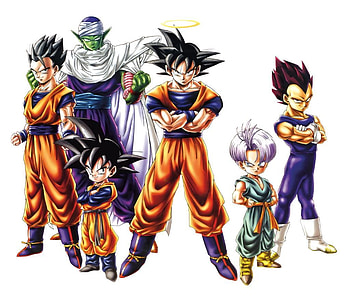 Z Fighters, anime, dragonball, warrior HD wallpaper