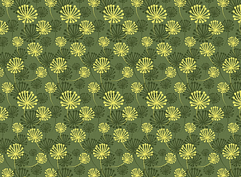 Texture, green, dandelion, seed, paper, pattern HD wallpaper