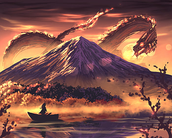 Dragon, chinese, fantasy, art HD wallpaper