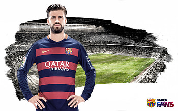Gerard Pique FC Barcelona, soccer, sports, football, fc-barcelona, fcb, fc-barcelona-team HD wallpaper