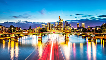 Eiserner Steg Bridge Germany Frankfurt Travel HD wallpaper