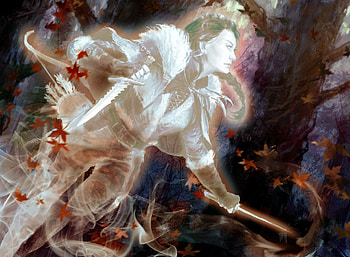 Twinblade Geist, man made, Magic: The Gathering HD wallpaper