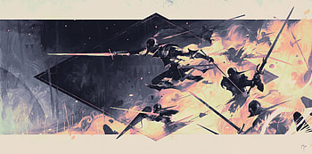 dominik-mayer-26, Digital Art, Digital Painting, Illustration, Artwork, Landscape HD wallpaper