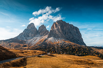 Mountains Autumn Italy Roads , mountains, sky, nature HD wallpaper