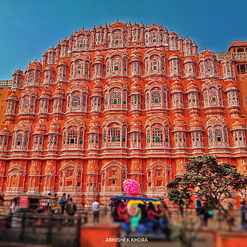 Hawa mahal, Jaipur, city, Rajasthan, badi chopad, graphy HD phone wallpaper