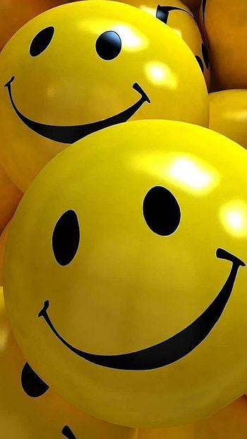 Cute Smile, Smiley Ball HD phone wallpaper