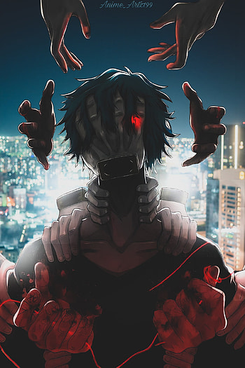 Sʜɪɢᴀʀᴀᴋɪ ᴡᴀʟʟᴘᴀᴘᴇʀ, art, bakugo, cartoon, Deku, myhero, shigaraki HD phone wallpaper