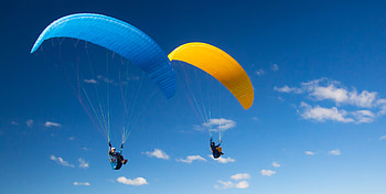 Kossen Super Paragliding Testival 2017, Paragliding HD wallpaper