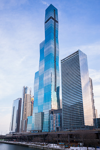 Cities, Architecture, Usa, City, Building, Skyscrapers, United States, Chicago HD phone wallpaper