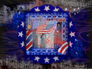 God Bless America, blue, god, september, 911, whit, flag, bless, american, red, america HD wallpaper