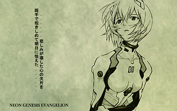 ... Rei Ayanami 2 by strudenfreund HD wallpaper