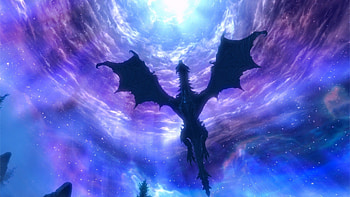 Video Game - The Elder Scrolls V: Skyrim Dragon Sky Fantasy HD wallpaper