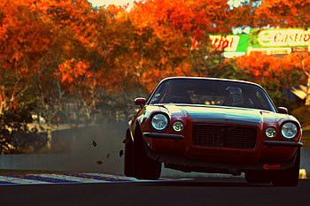 Cars, Muscle Car, Gran Turismo-6, Vehicle, Camaro Rs HD wallpaper