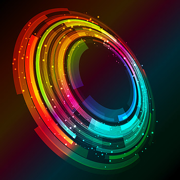 Abstract Circle Rotation , abstract, circle HD phone wallpaper