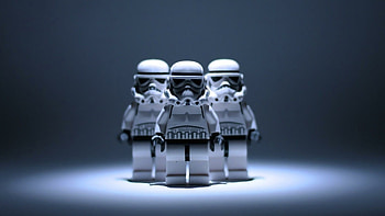 Stormtroopers, Lego HD wallpaper