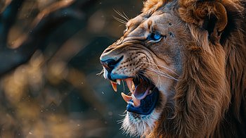 Majestic Lion, Animal, lion HD wallpaper