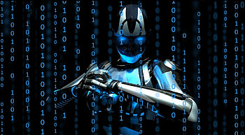 Fantasy, Robot, Numbers, Cyborg HD wallpaper
