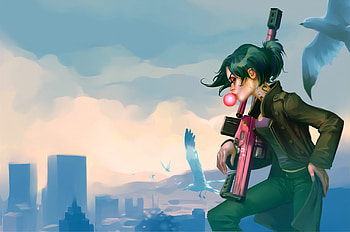 Gta V Sniper Girl Art, gta-v, gta-5, games, artist, artwork, digital-art, deviantart HD wallpaper