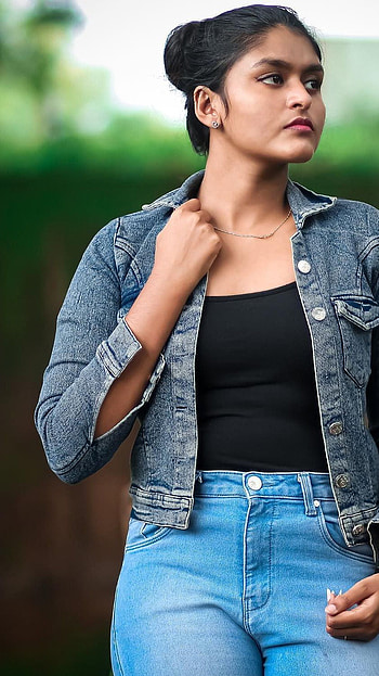 Nidhu Elsa, mallu model, beauty HD phone wallpaper