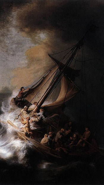 Cristo Tempestade, sailboat, Art, Twister HD phone wallpaper