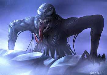 Venom Arts, venom, artwork, artist, digital-art, superheroes, deviantart, artwork HD wallpaper