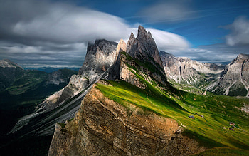 Dolomite Mountains Italy, nature, Italy, dolomite, mountains HD wallpaper