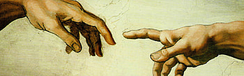 Michelangelo, Creation of Adam, , Backgrounds HD wallpaper