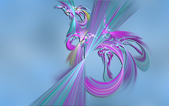 LaDeDah, pastel, turquiose, lavender, soft, radial HD wallpaper