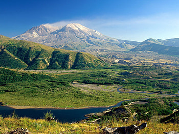 Nature, Mountains, Valley, Washington, Mount St Helens HD wallpaper