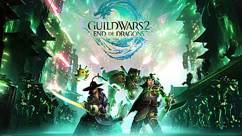 Detective Rama, Yao and Aurene Guild Wars 2 End Of Dragons HD wallpaper