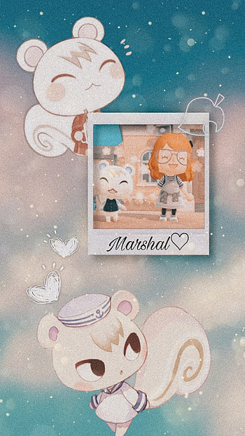 Animal crossing, art, pink HD phone wallpaper