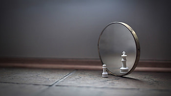 Mirror , Reflective surfaces, Striking visuals, Fascinating backgrounds HD wallpaper