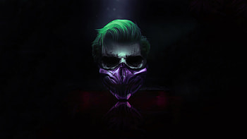 Joker Mask, joker, superheroes, artwork, artist, artstation HD wallpaper