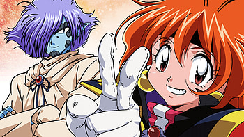 Anime, slayers, Lina Inverse, Zelgadiss Graywords HD wallpaper