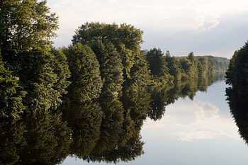 River of my hometown, nature, clear, water, pure HD wallpaper