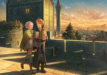 Sylphiette & Rudeus, Anime, Mushoku Tensei: Jobless Reincarnation, Sylphiette (Mushoku Tensei: Jobless Reincarnation), Rudeus Greyrat HD wallpaper