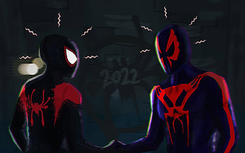 Spiderman Meeting Spiderman , spiderman, superheroes, artist, artwork, digital-art, artstation HD wallpaper
