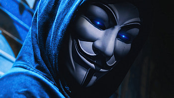 Anonymus Guy White Mask , anonymus, mask, graphy HD wallpaper
