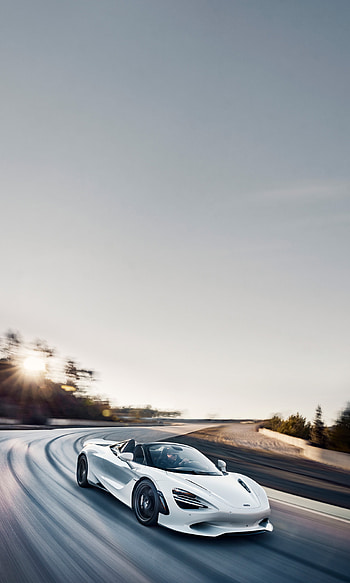 2024 McLaren 750S Spider, vehicle, McLaren 750S HD phone wallpaper