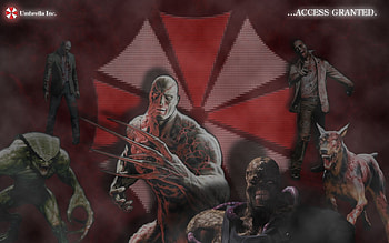 Monsters, dog, nemesis, tyrant, hunter, zombie, resident evil HD wallpaper