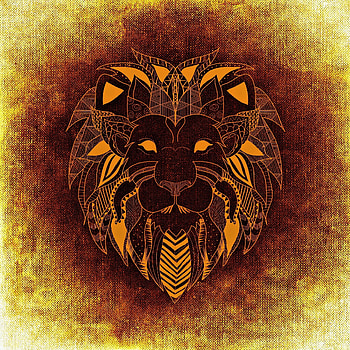 Art, Lion, Patterned HD phone wallpaper