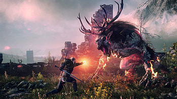 The witcher, game, video, magic, Witcher HD wallpaper