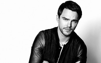 Nicholas Hoult, Monochrome, , 55789 HD wallpaper
